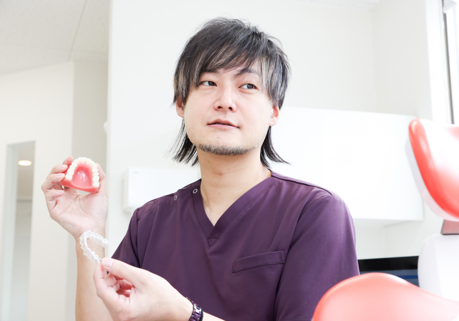 矯正中の負担に配慮した治療